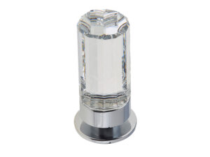 Frelan Hardware Crystal Cabinet Knob (18Mm X 35Mm), Polished Chrome With Swarovski Crystal