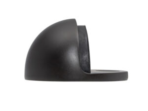 Oval Floor Mounted Door Stop, Matt Bronze