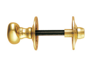 Oval Thumbturn & Release (4.5Mm Spline Spindle), Polished Brass