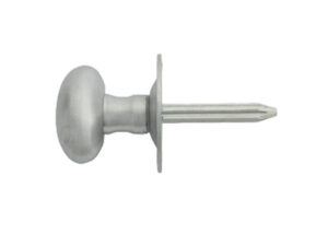 Oval Thumbturn To Operate Rack Bolt (Hardened Steel Spindle), Satin Chrome