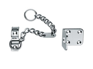 Heavy Door Chain, Polished Chrome