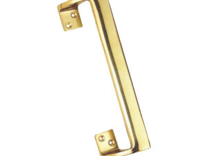 Cranked Pull Handle (225Mm Or 302Mm Length), Polished Brass