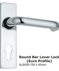 Round Bar Lever Lock (Euro Profile) -150 X 40Mm