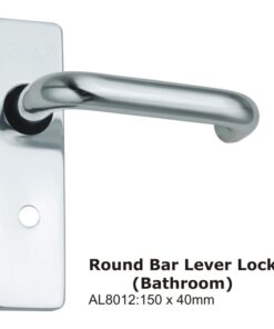 Round Bar Lever Lock (Bathroom) -150 X 40Mm