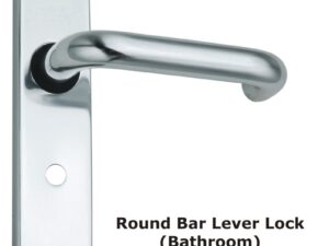 Round Bar Lever Lock (Bathroom) -150 X 40Mm