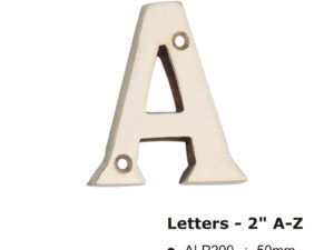 Letters - 2" A-Z -50Mm