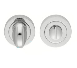 Manital Architectural Concealed Fix Turn & Release, Polished Chrome