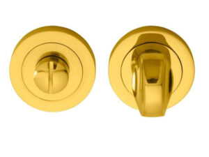 Manital Architectural Concealed Fix Turn & Release, Polished Brass