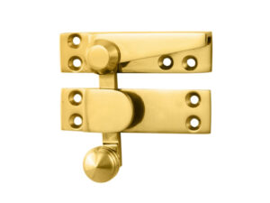 Architectural Quadrant Arm Sash Fastener (70Mm X 19.5Mm), Polished Brass