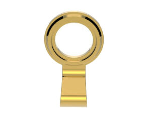 Architectural Cylinder Pull - Pvd Stainless Brass