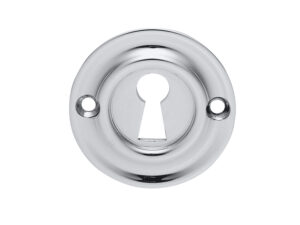 Delamain Classic Standard Profile Escutcheon, Polished Chrome