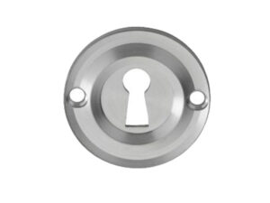 Delamain Classic Standard Profile Escutcheon, Satin Chrome