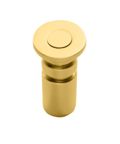 Dust Excluding Bolt Sockets (For Concrete), Polished Brass