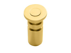 Dust Excluding Bolt Sockets (For Concrete), Polished Brass