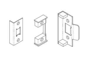 Eurospec Rebate Set For Dl/Tls Series Tubular Latches, Various Finishes