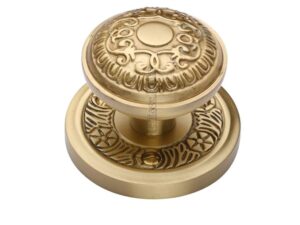 Heritage Brass Aydon Mortice Door Knobs, Satin Brass (Sold In Pairs)