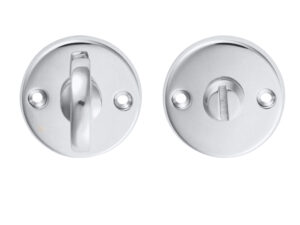 Plain Bathroom Turn & Release, Polished Chrome