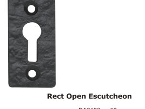 Rect Open Escutcheon -50Mm