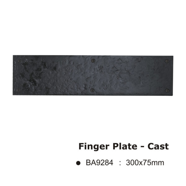 Finger Plate - Cast -300X75Mm