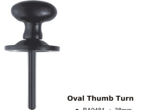 Oval Thumb Turn -38Mm