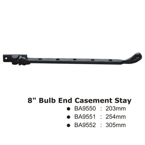 W' Bulb End Casement Stay -305Mm