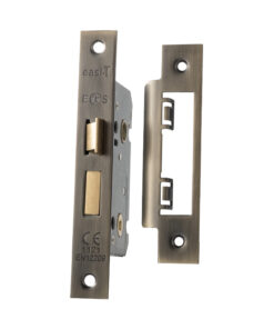 Eurospec Residential Bathroom Lock (64Mm Or 76Mm), Antique Brass