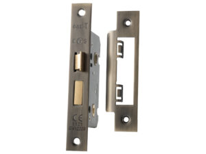 Eurospec Residential Bathroom Lock (64Mm Or 76Mm), Antique Brass