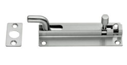 Eurospec Cranked Barrel Bolts (Various Lengths), Polished Or Satin Stainless Steel