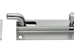 Eurospec Cranked Barrel Bolts (Various Lengths), Polished Or Satin Stainless Steel