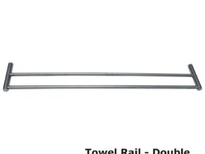 Towel Rail - Double -450Mm