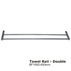 Towel Rail - Double -450Mm