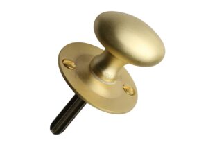 Heritage Brass Oval Hex/Rack Key Without Bolt, Satin Brass