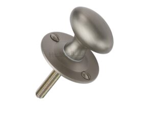 Heritage Brass Oval Hex/Rack Key Without Bolt, Satin Nickel