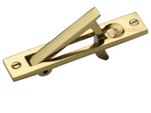 Heritage Brass Pocket Door Edge Pull, Polished Brass (Sold In Singles)