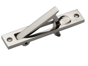 Heritage Brass Pocket Door Edge Pull, Polished Nickel (Sold In Singles)