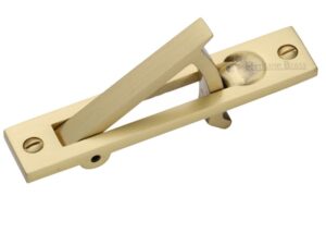 Heritage Brass Pocket Door Edge Pull, Satin Brass (Sold In Singles)