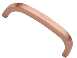 Heritage Brass D Shaped Cabinet Pull Handle (89Mm, 152Mm Or 203Mm C/C), Satin Rose Gold