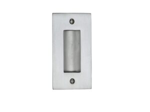 Heritage Brass Flush Pull Handle (102Mm Or 152Mm), Satin Chrome