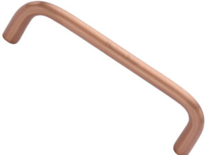 Heritage Brass D Shaped Cabinet Pull Handle (96Mm, 128Mm Or 160Mm C/C), Satin Rose Gold