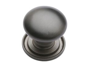 Heritage Brass Round Design Cabinet Knob (25Mm, 32Mm, 38Mm Or 48Mm), Matt Bronze