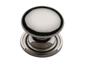 Heritage Brass Round Design Cabinet Knob (25Mm, 32Mm, 38Mm Or 48Mm), Polished Nickel