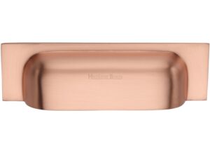 Heritage Brass Cabinet Drawer Pull Handle (76Mm/96Mm Or 152Mm/178Mm C/C), Satin Rose Gold