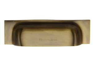 Heritage Brass Cabinet Drawer Pull Handle (76Mm/96Mm Or 152Mm/178Mm C/C), Antique Brass