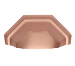 Heritage Brass Cabinet Drawer Pull Handle (89Mm C/C), Satin Rose Gold