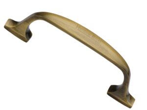 Heritage Brass Durham Design Cabinet Pull Handle (76Mm, 128Mm, 160Mm Or 203Mm C/C), Antique Brass