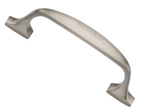 Heritage Brass Durham Design Cabinet Pull Handle (76Mm, 128Mm, 160Mm Or 203Mm C/C), Satin Nickel