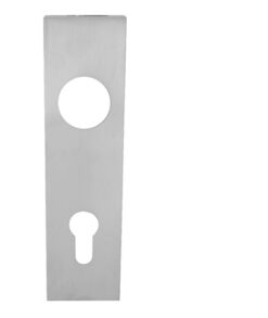 Eurospec Square Stainless Steel Cover Plates, Satin Stainless Steel Finish (Sold In Pairs)