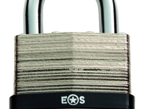 Eurospec Standard Shackle Laminated Steel Padlock, Various Sizes 30Mm-50Mm (Keyed To Differ)