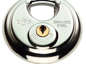 Eurospec Closed Shackle G304 Stainless Steel Padlock, 70Mm Or 80Mm (Keyed To Differ)