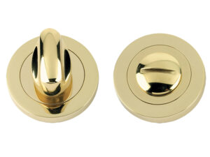 Zoo Hardware Da-T Turn And Release, Polished Brass